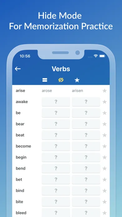 English Verbs Master スクリーンショット