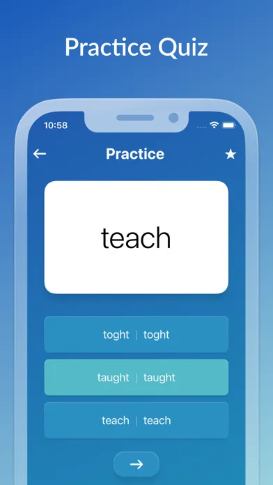 English Verbs Master スクリーンショット