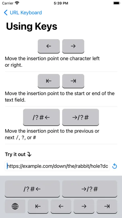 تصاویر URL Quick Keyboard