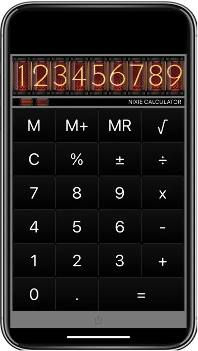 Captures d'écran de Nixie Calculator