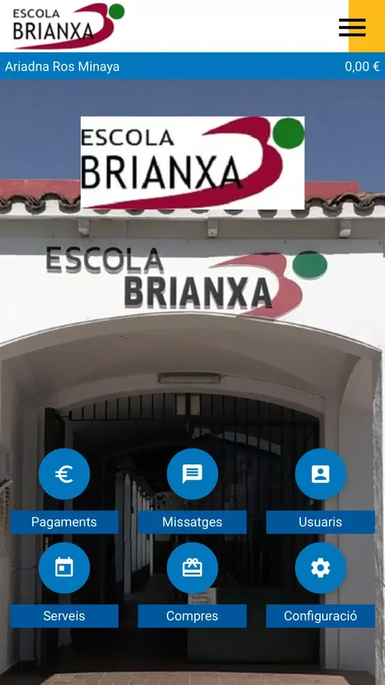 Tangkapan layar Escola Brianxa