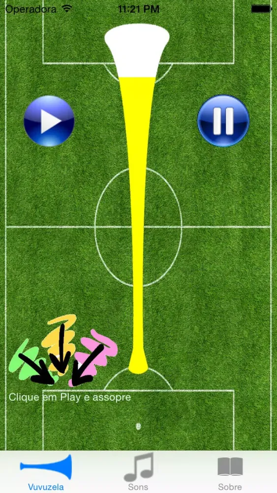 FootBall Vuvuzela Screenshots