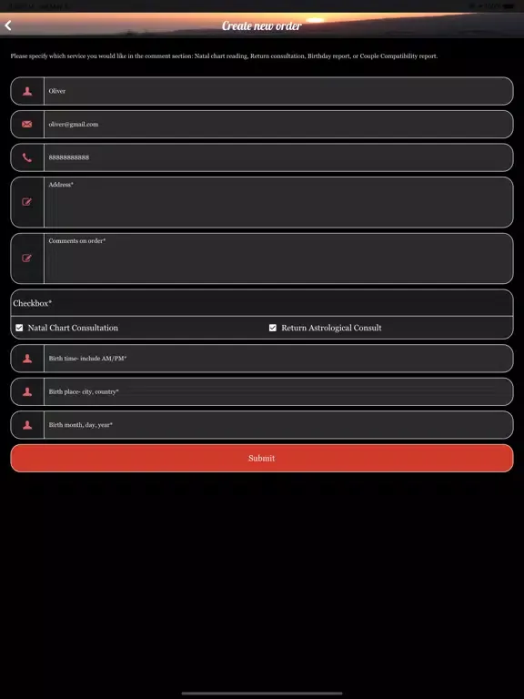 Astrology Venture iPad 应用截图