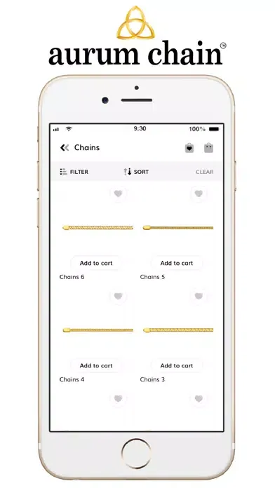 Tangkapan layar Aurum Chain Chennai