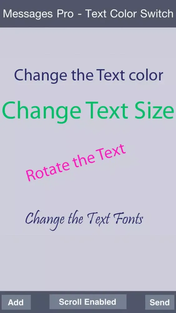 Captures d'écran de Messages Pro+ Effects & Cards