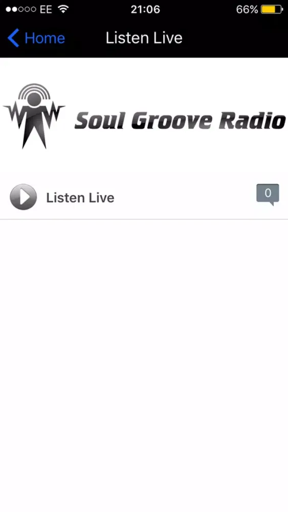 Capturas de tela do Soul Groove Radio