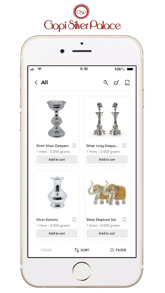 Ảnh chụp màn hình của Gopi Silver Palace