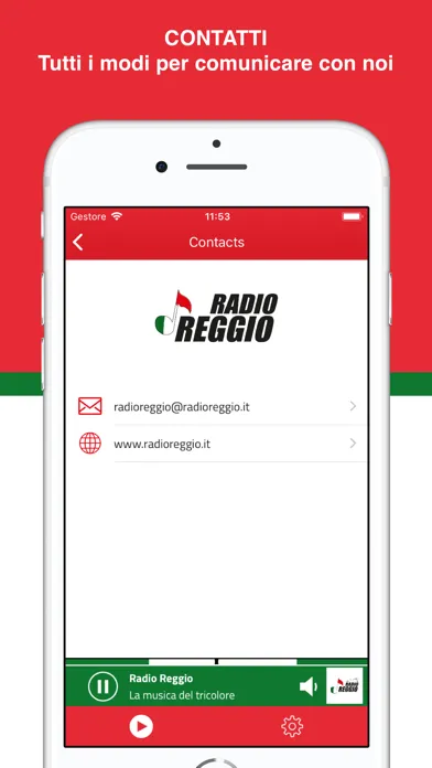 Zrzuty ekranu RADIO REGGIO