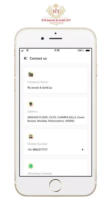 RB Jewels & Gold Llp Ekran Görüntüleri