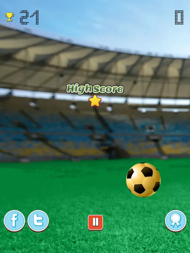 Player of Soccer iPad  سکرین شاٹس