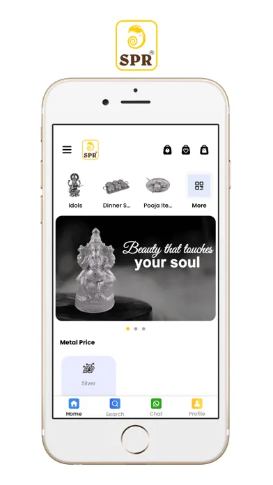 Ảnh chụp màn hình của Sri Siddhi Silver