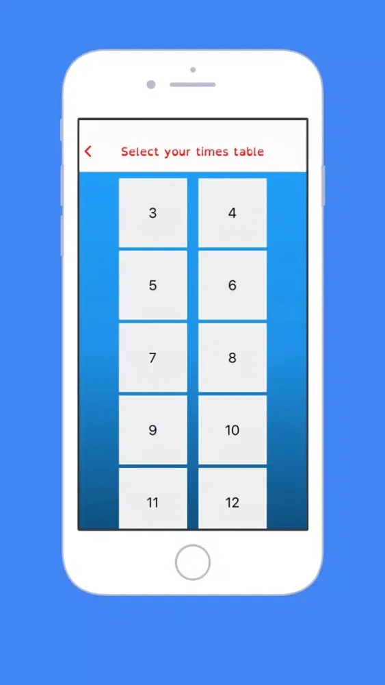 Times Tables App应用截图