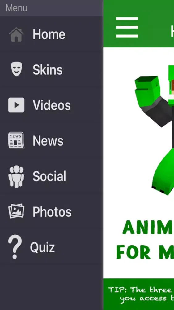 Tangkapan layar Animal Skins For Minecraft Pocket Edition