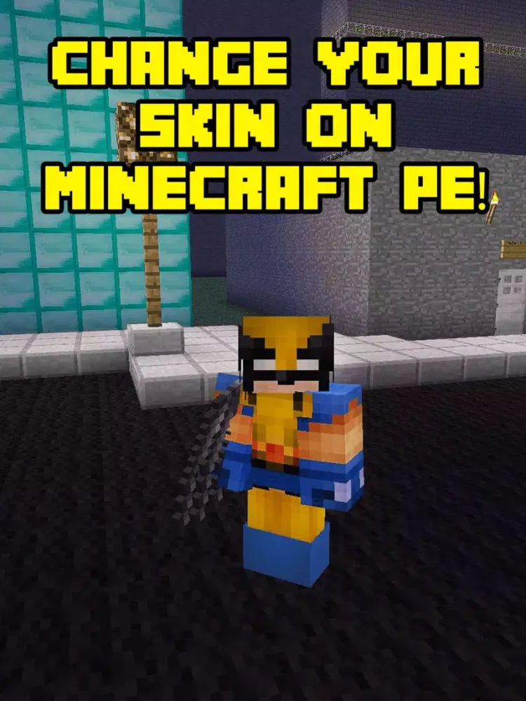 Superhero Skins For Minecraft Pocket Edition iPad 应用截图