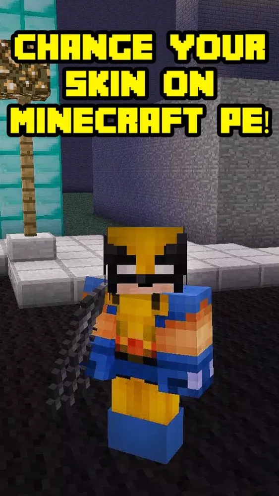 Superhero Skins For Minecraft Pocket Edition应用截图