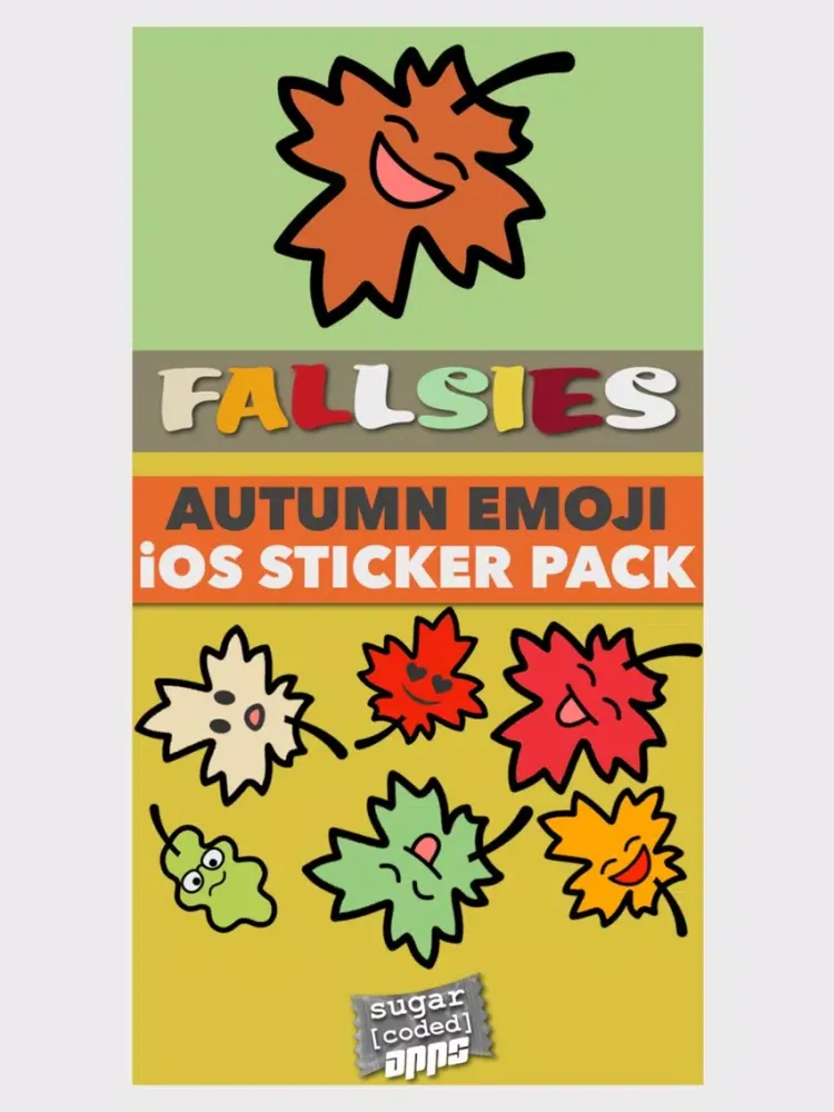 Capturas de tela do Fallsies! | Autumn Emoji iPad