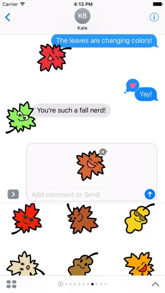 Capturas de tela do Fallsies! | Autumn Emoji
