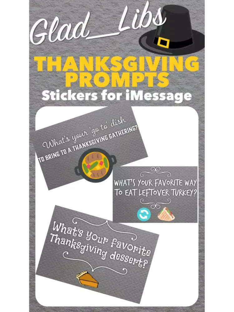 Скриншоты GladLibs: Thanksgiving Prompts iPad 