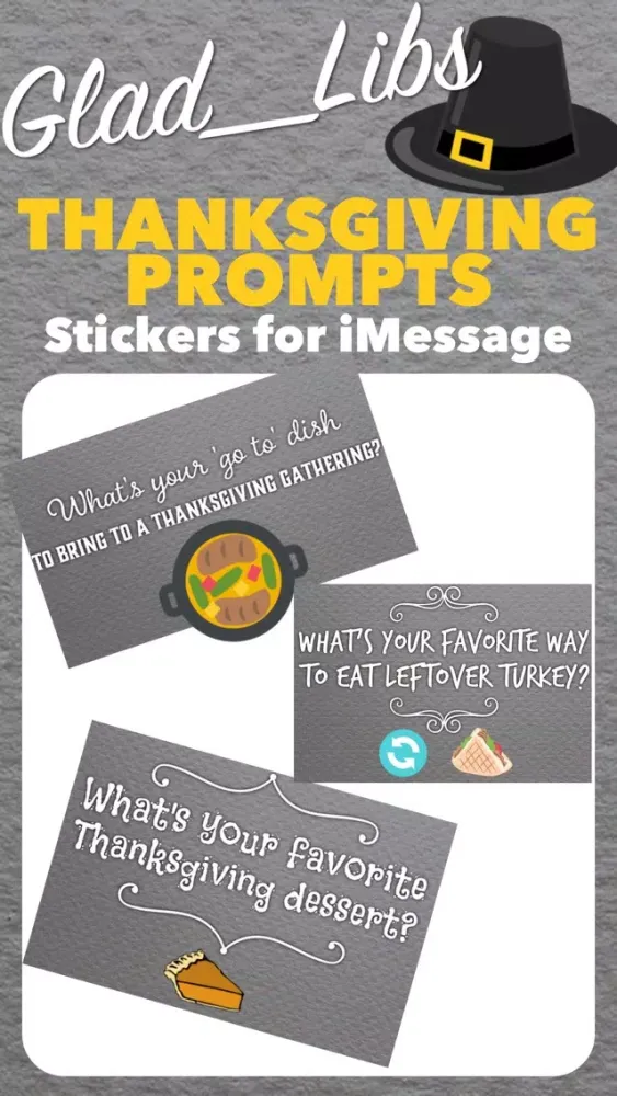 Скриншоты GladLibs: Thanksgiving Prompts