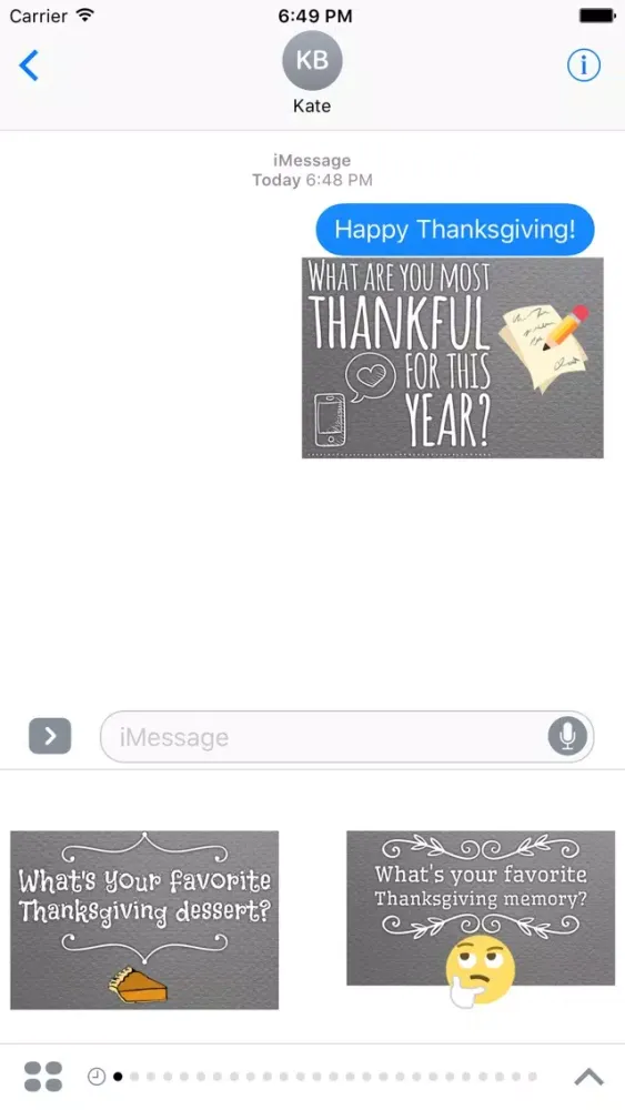 Скриншоты GladLibs: Thanksgiving Prompts