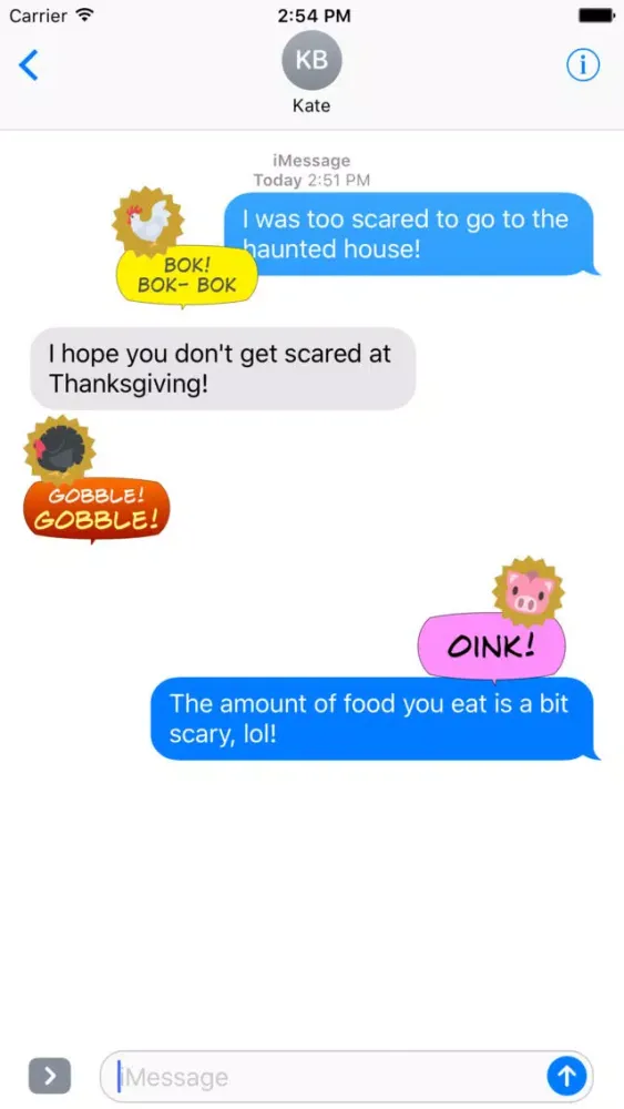 Скриншоты Gobble! Animal Noise Comic Bubbles