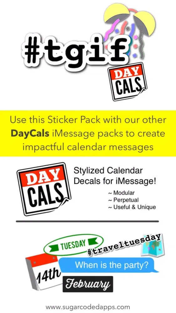 DayCals: #Hashdays سکرین شاٹس