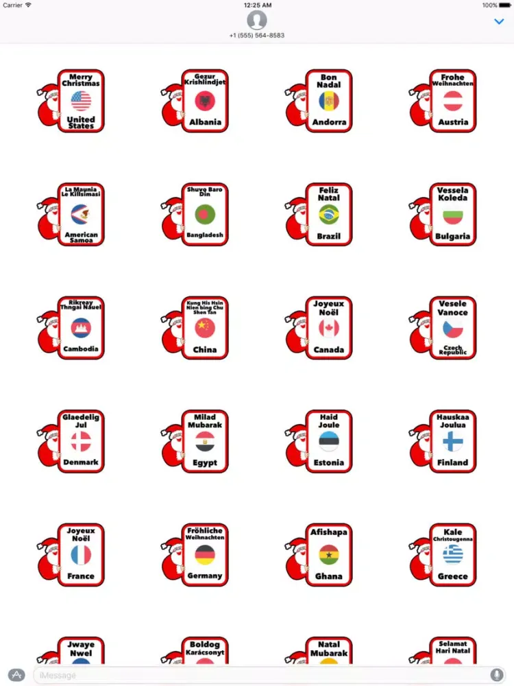 Santa Translator iPad  Screenshots