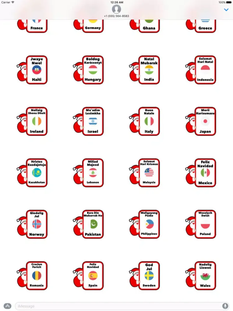 Santa Translator iPad  Screenshots