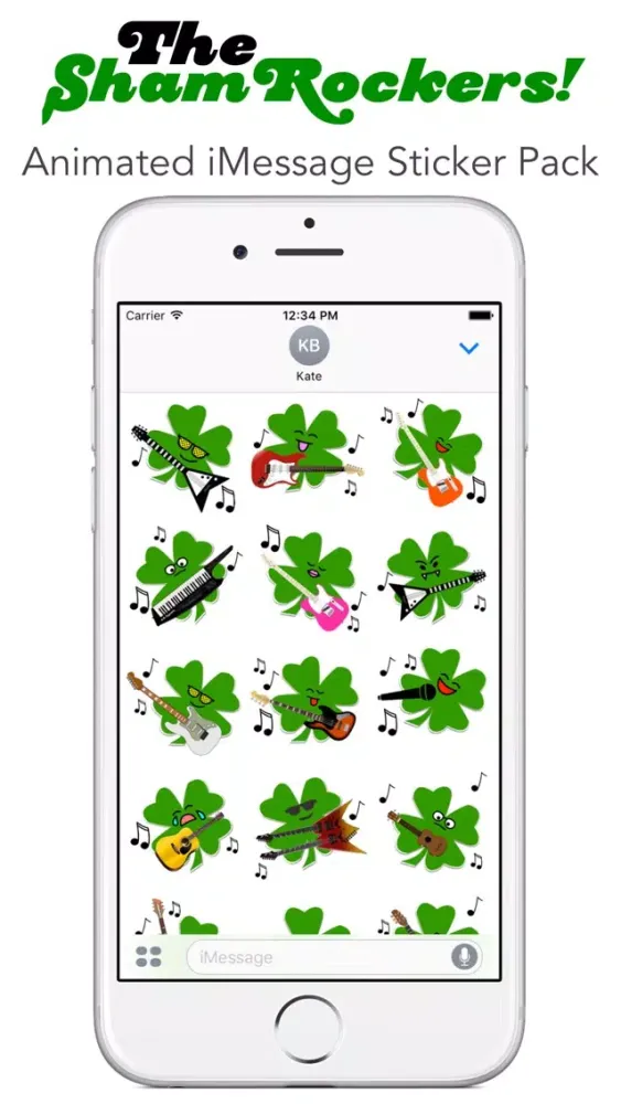 ShamRockers!: Animated Stickers Screenshots