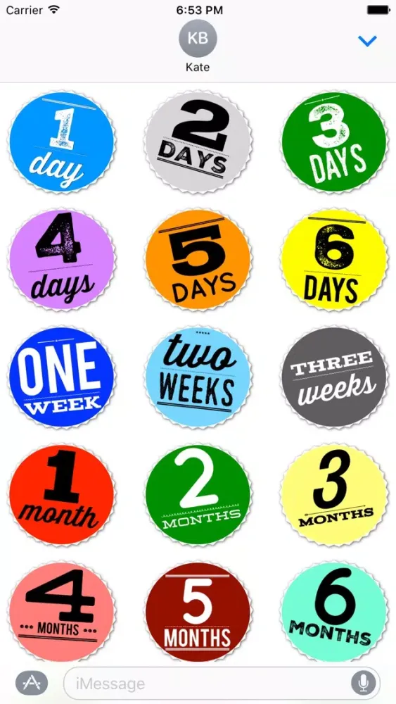 Скриншоты DayCals: Countdowns, Streaks, & Day Marker Badges