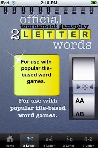 Captures d'écran de 3 Letter Word Bible