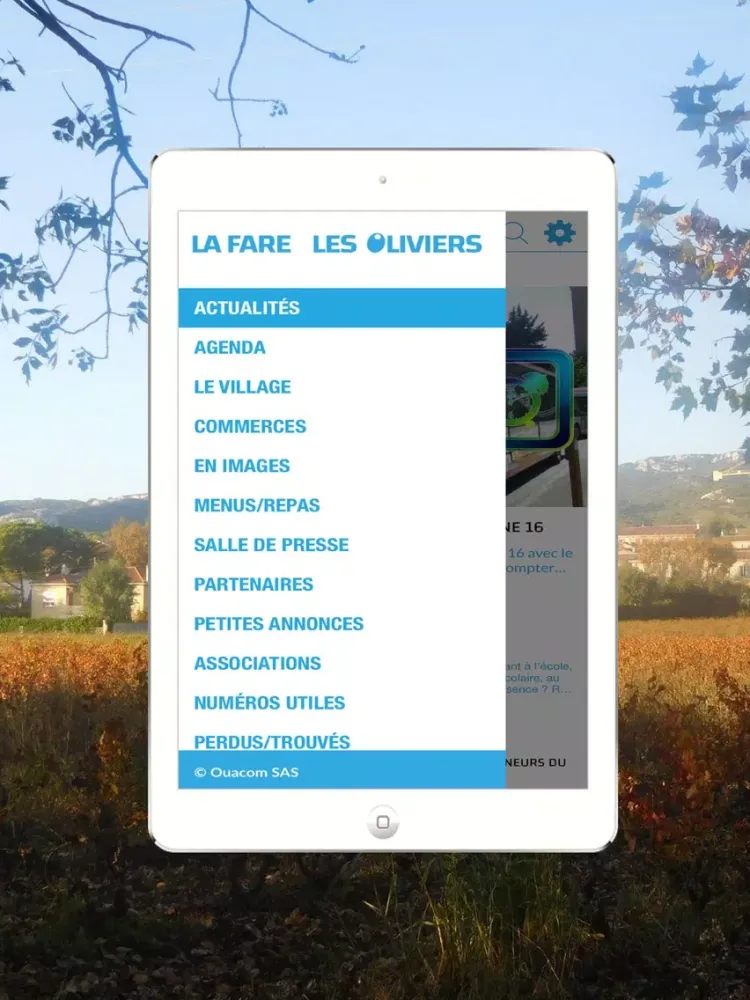 Screenshot di La Fare les Oliviers iPad 
