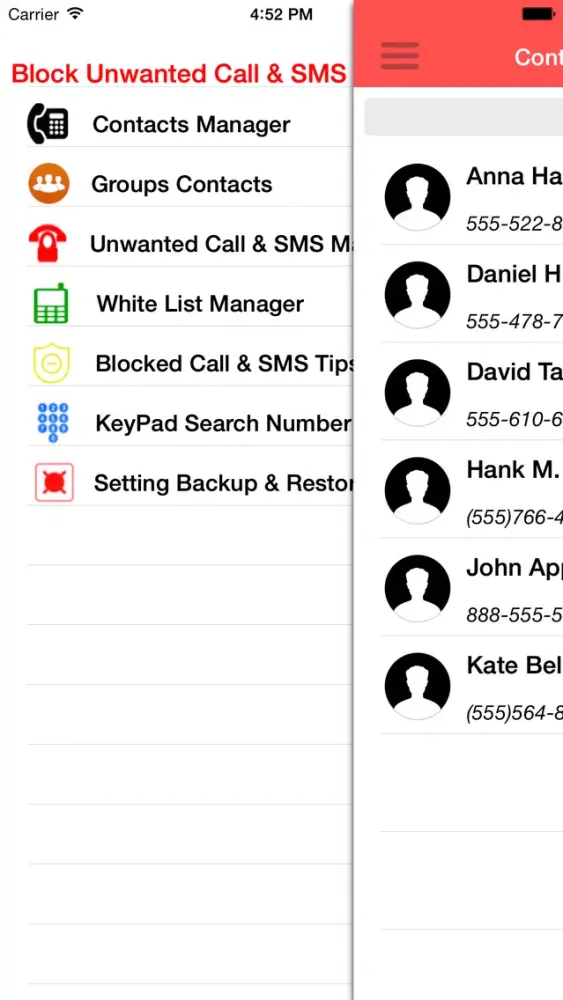 Unwanted Call & SMS Manage Contacts all in one應用截圖
