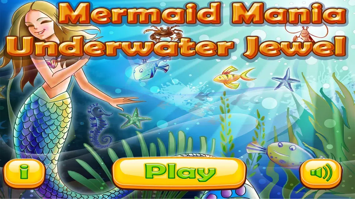 Underwater Jewel - Mermaid Mania Match 3 Screenshots