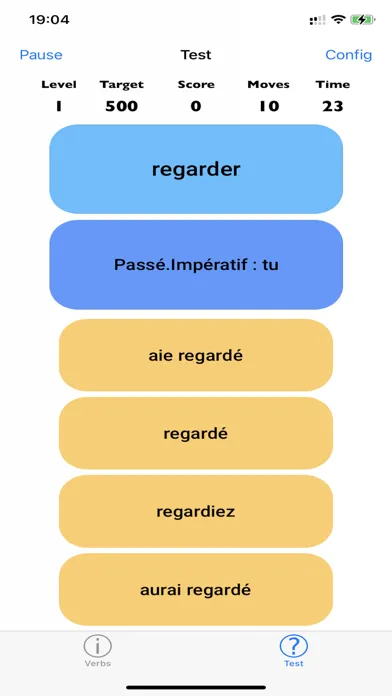 Capturas de pantalla de Verbes Pro