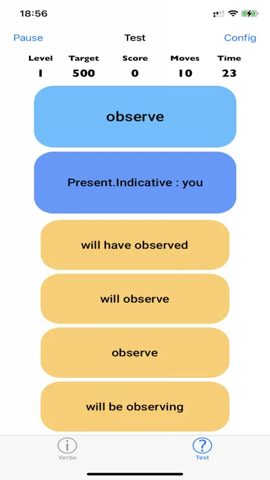 Verbs Pro Screenshots