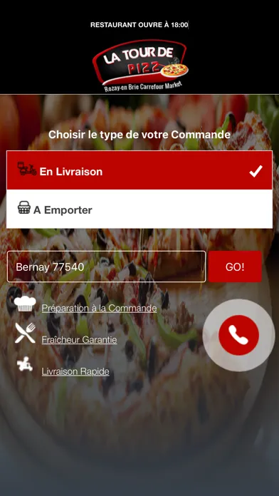 La Tour de pizz Rozay স্ক্রিনশট
