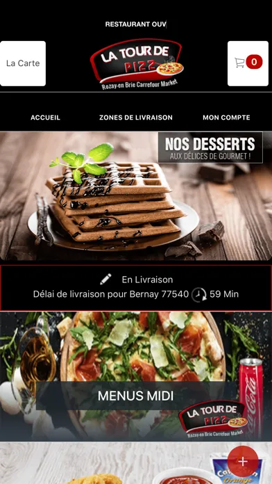 La Tour de pizz Rozay স্ক্রিনশট