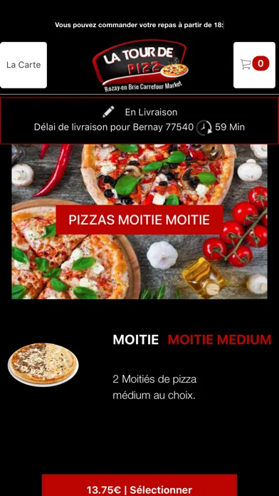 La Tour de pizz Rozay স্ক্রিনশট