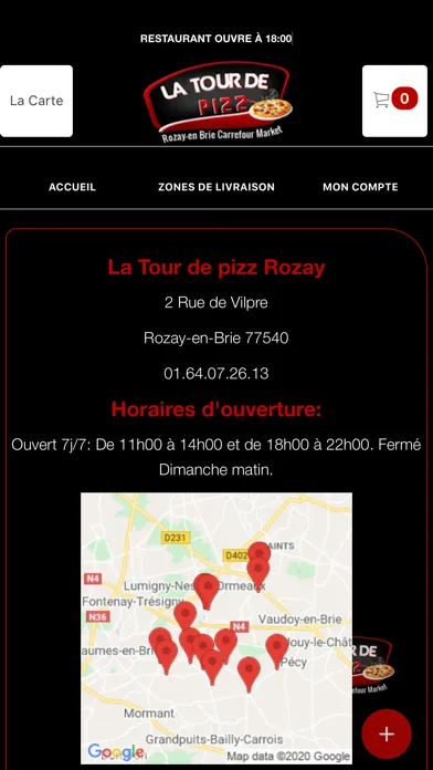 La Tour de pizz Rozay স্ক্রিনশট