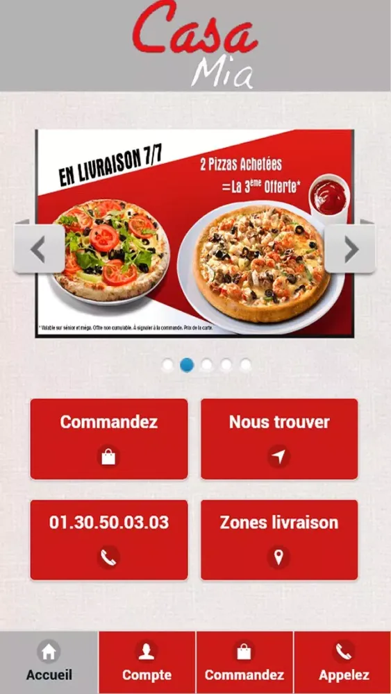 Zrzuty ekranu Casa Mia