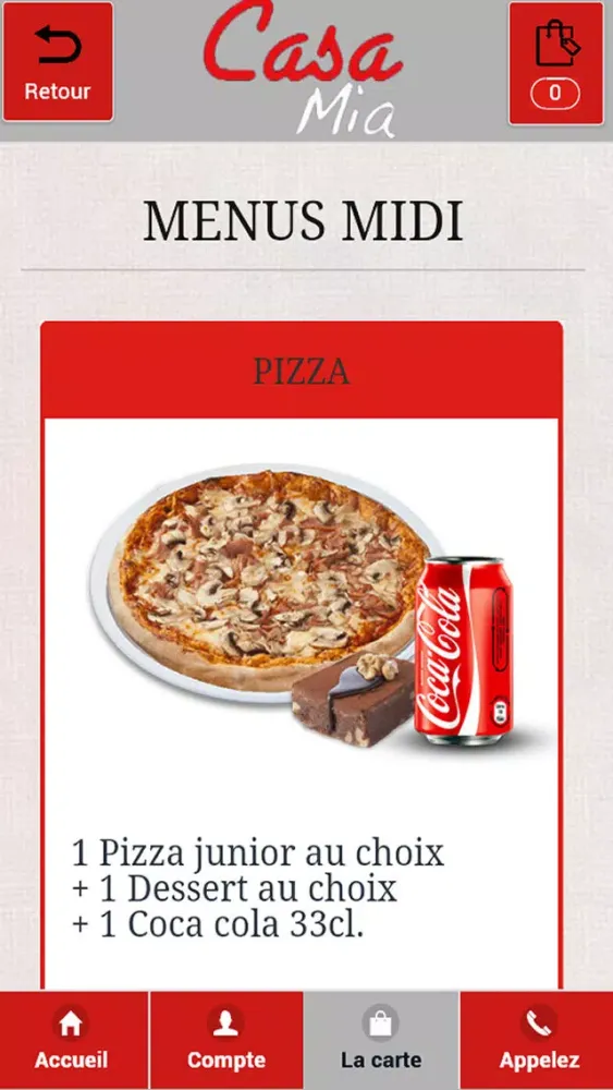 Zrzuty ekranu Casa Mia
