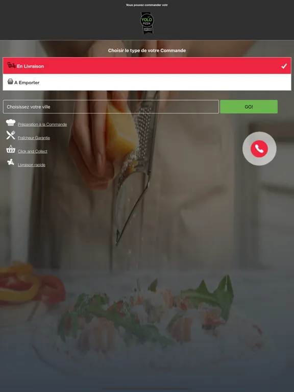 Zrzuty ekranu Yolo Pizza Egly iPad 