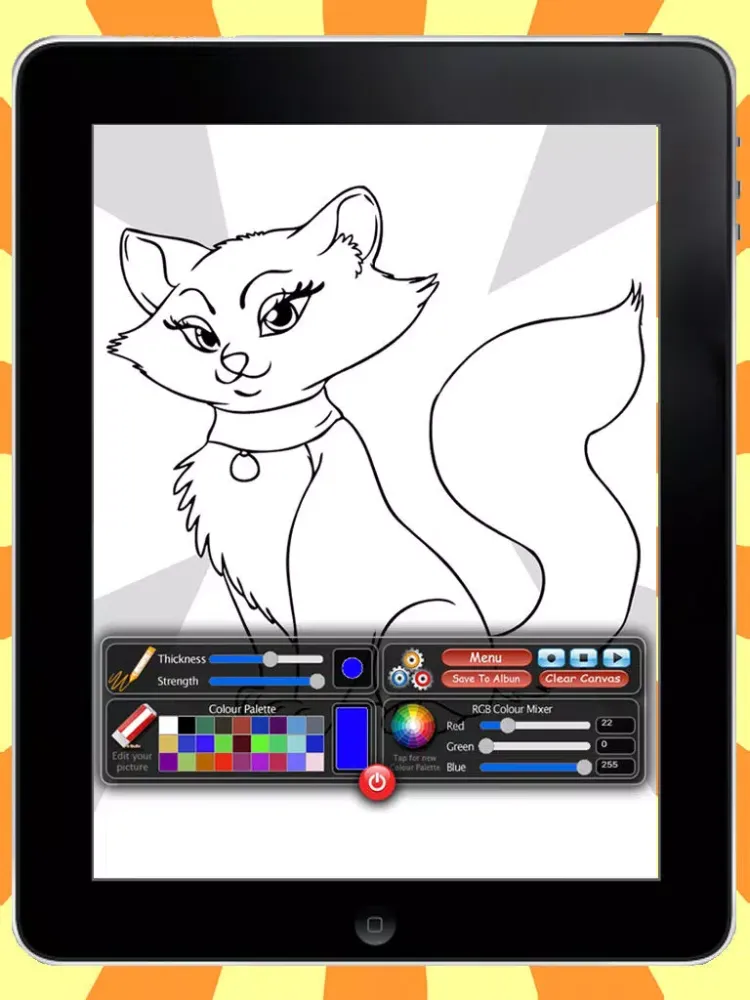 100 Cats To Paint iPad  Screenshots