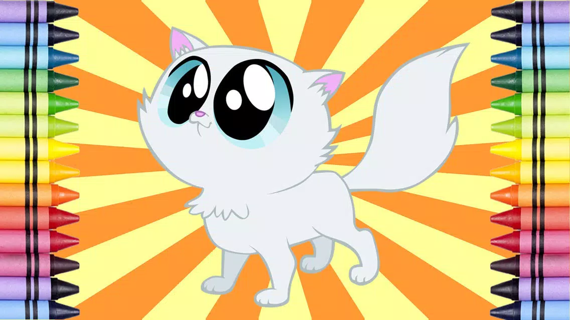 Capturas de tela do 100 Cats To Paint