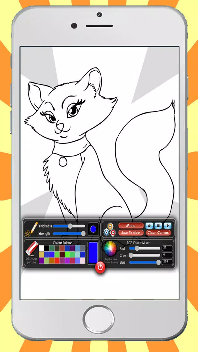 Capturas de tela do 100 Cats To Paint
