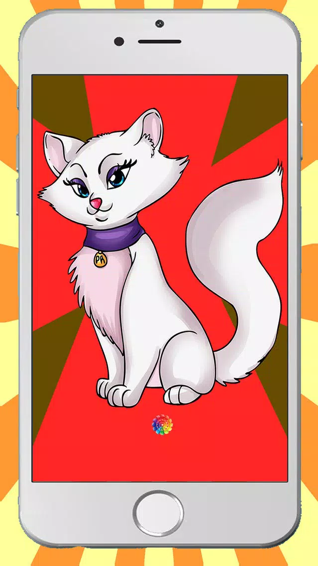 Capturas de tela do 100 Cats To Paint