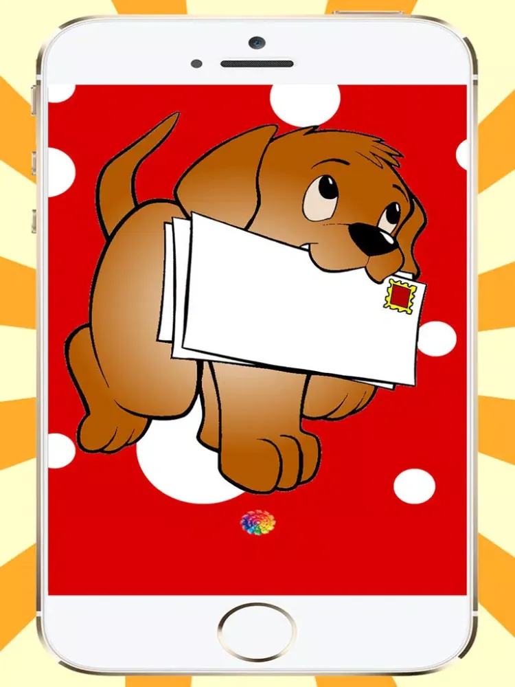 Capturas de tela do 100 Dogs To Paint iPad 