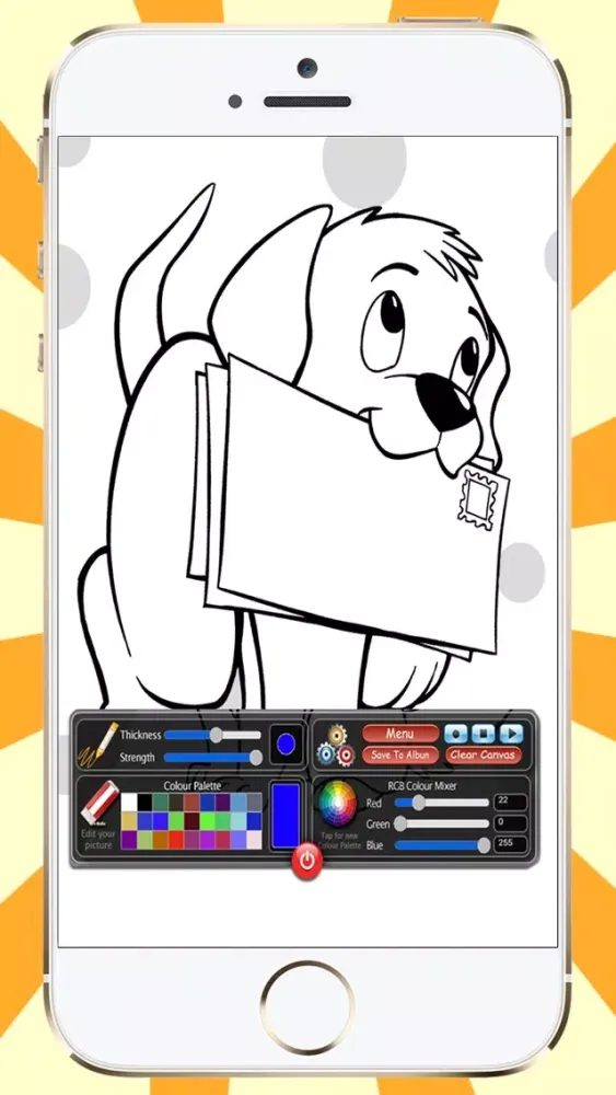 Capturas de tela do 100 Dogs To Paint