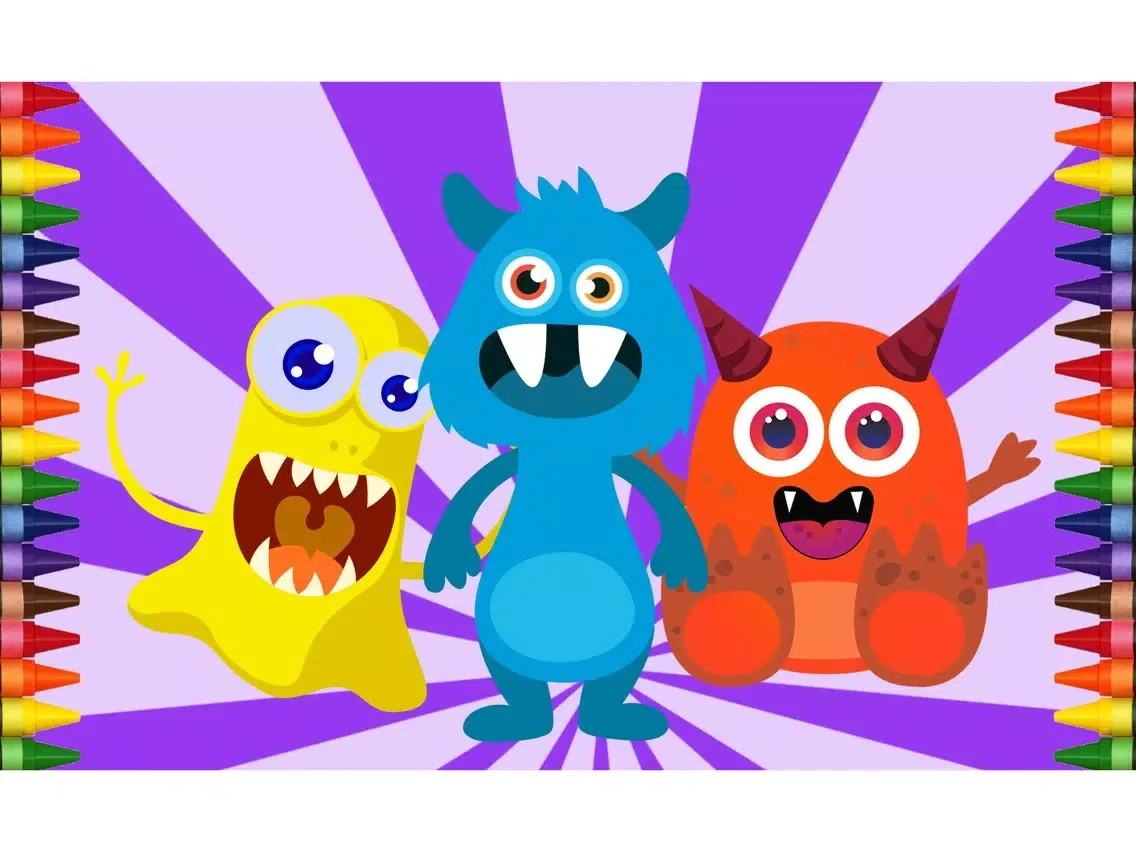 Ảnh chụp màn hình của 100 Monsters To Paint iPad 